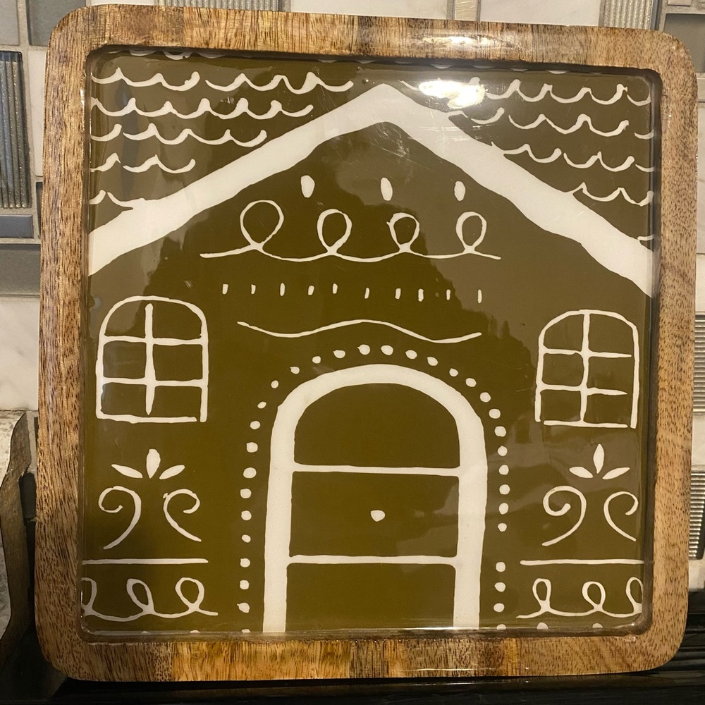 Gingerbread House Tray